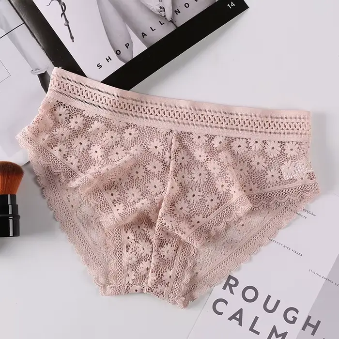 Elegantní polyesterové krajkové kalhotky pro ženy speciální příležitosti spodní prádlo,,