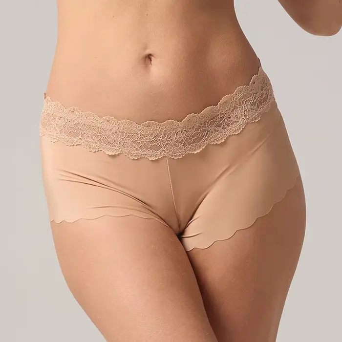 BZEL dámské krajkové kalhotky Sexy leopardí výstřih Lingerie okouzlující prodyšné spodní prádlo boxerky ženy Boyshorts trenýrky