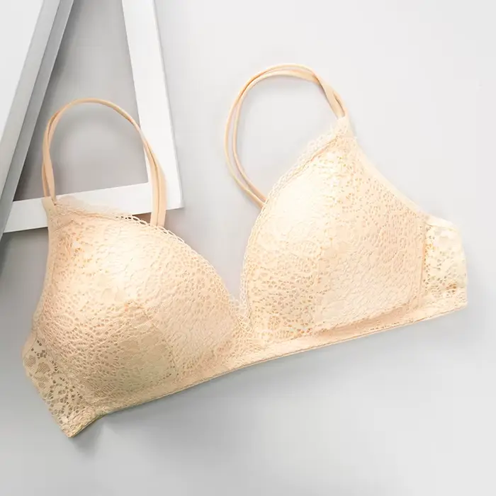 Sexy květinová krajková podprsenka pro ženy, dámské spodní prádlo, akumulátorová bralette, čepice A B, měkké a pevné spodní prádlo, módní podprsenka