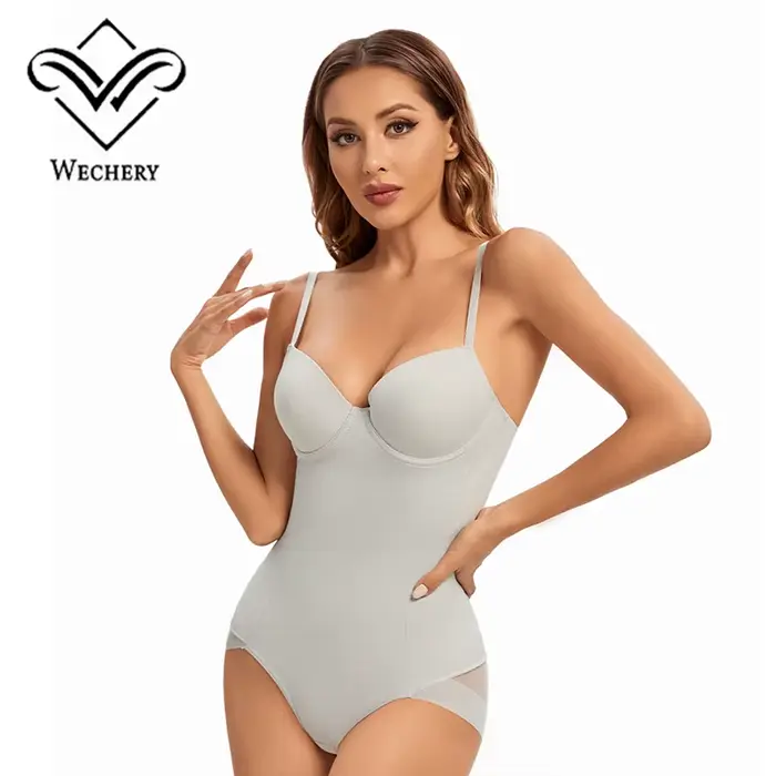 Body Shaper Strappy Bralette pro ženy, sexy vrhací podprsenka, podprsenka bez zadku, černé spodní prádlo s kosticemi, tmavě červený kostým tanga buben