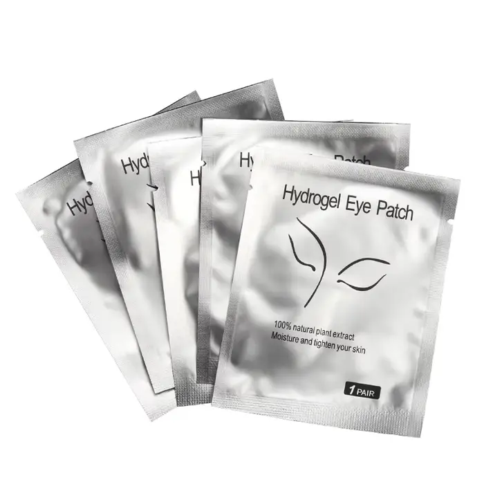 50 paires de patchs pour cils sous les yeux, coussinet d'isolation pour les yeux, élimine l'hydrogel