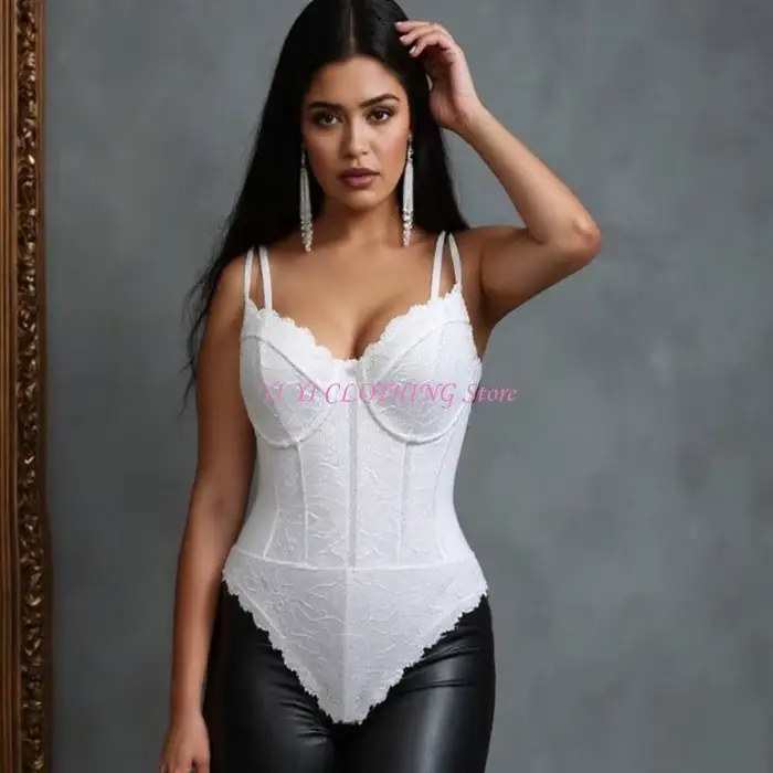 N5KF smyslná krajka Mesh Bodysuit určený pro moderní milovníky módy