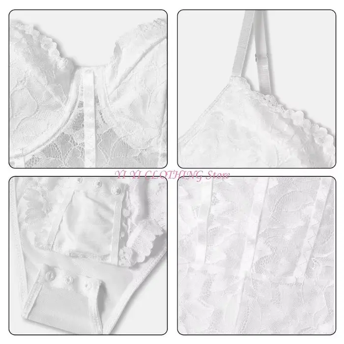 N5KF smyslná krajka Mesh Bodysuit určený pro moderní milovníky módy