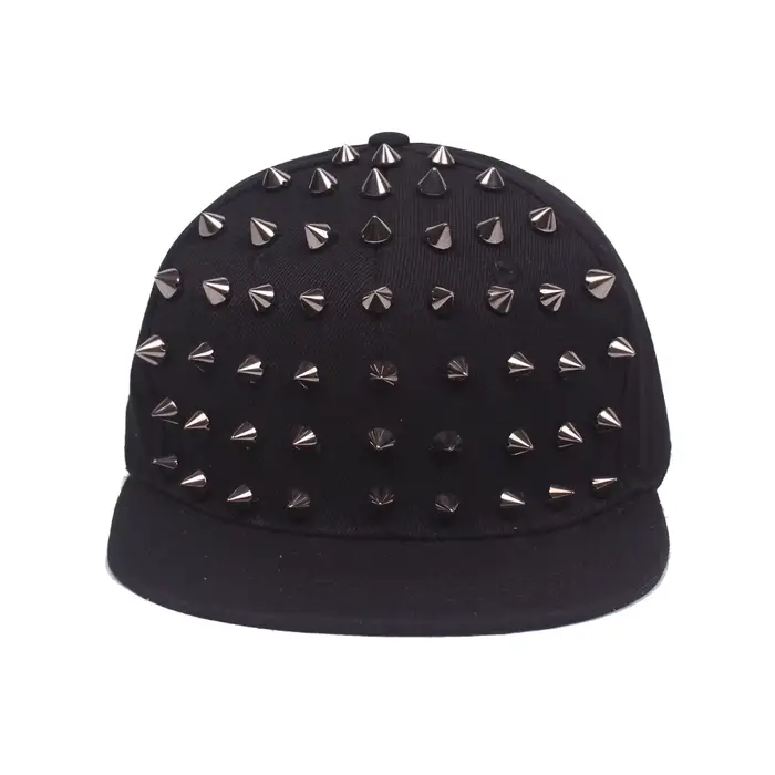Chapeau plat à rivets pour hommes et femmes, Punk Rock, casquettes de Baseball à clous Hip Hop, homm