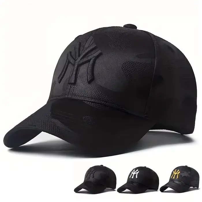 Chapeaux de baseball CamSolomon avec broderie de lettres, chapeaux décontractés réglables, chapeau d
