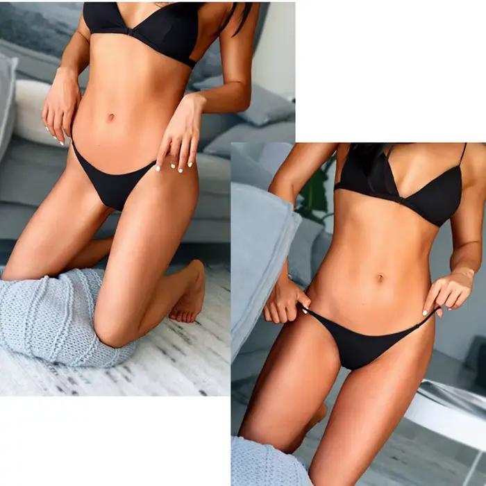G-tanga Kalhotky Bavlněné ženy Spodní prádlo Sexy kalhotky Žena slipy tanga Pevný dokument Pantile Spodní prádlo M-XL Design Nízká velikost