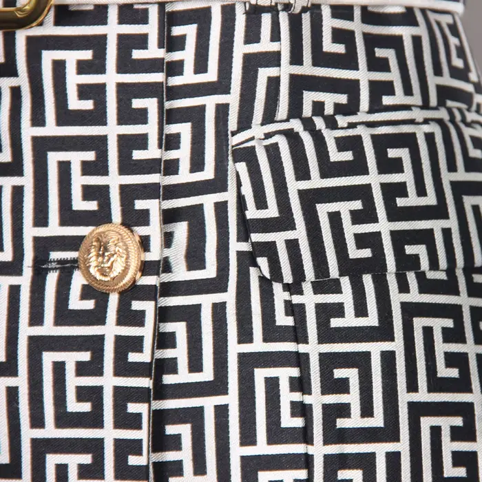 Robe de costume haut de gamme avec col, style européen et N tempérament, de qualité, nouvelle collec