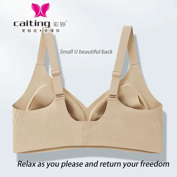 Soutien-gorge Caiting sans couture pour femmes avec bretelles ajustables en polyester et élasthanne pour maintien optimal et confort toute la journée occasions spéciales