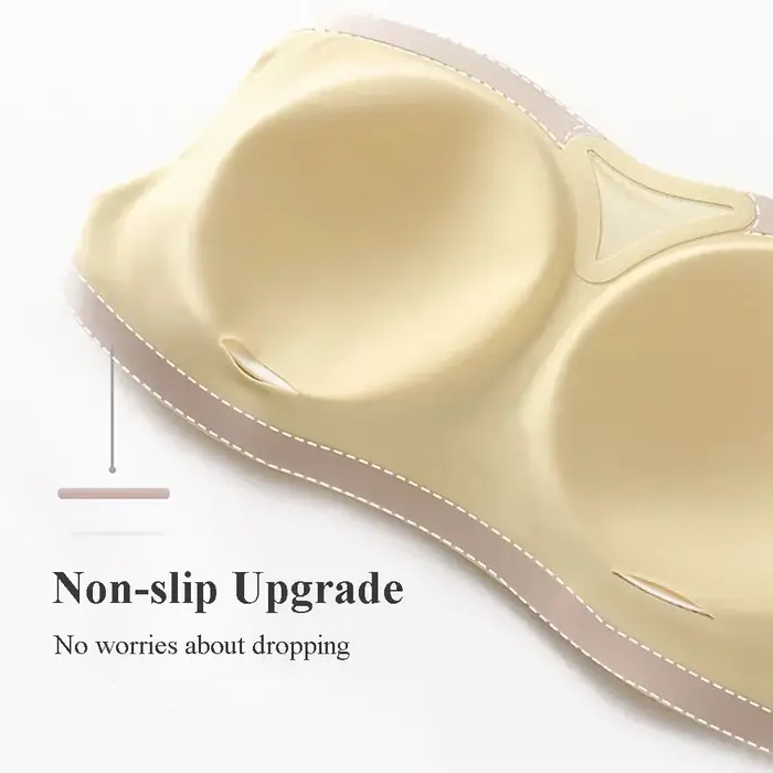 Dámská push-up podprsenka bez ramínek