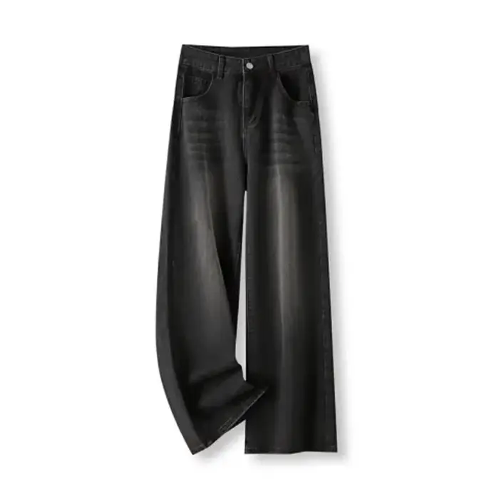 Jean amincissant taille haute pour femmes, pantalon en Denim en forme de poire, coupe ample, jambe d