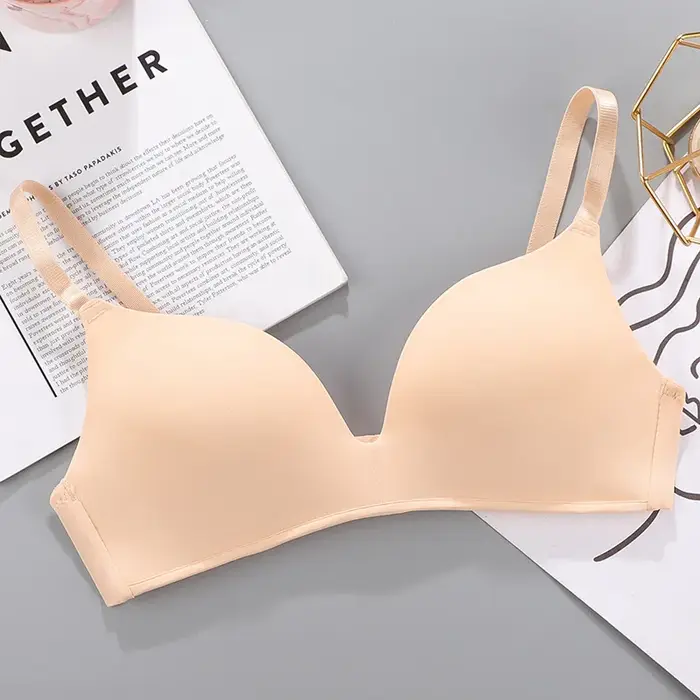 Bezešvá sexy podprsenka bez drátků Push Up pro ženy