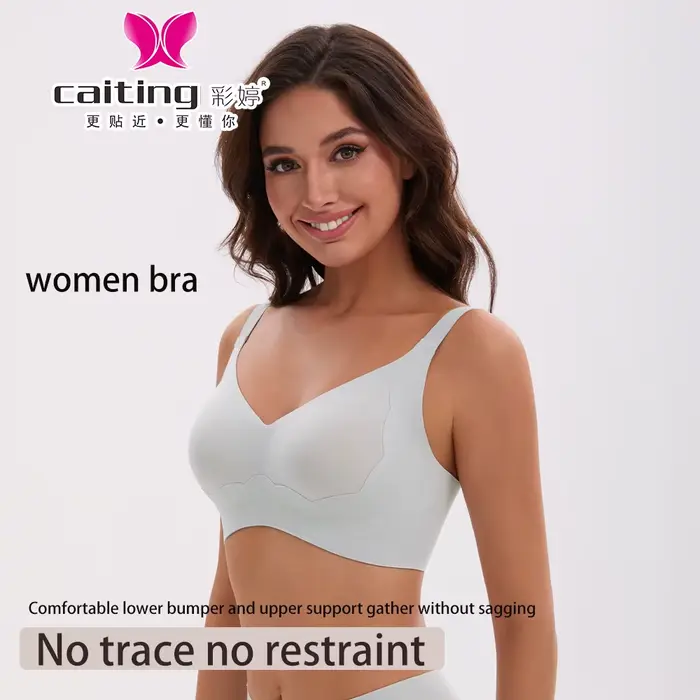 Soutien-gorge Caiting sans couture pour femmes avec bretelles ajustables en polyester et élasthanne pour maintien optimal et confort toute la journée occasions spéciales