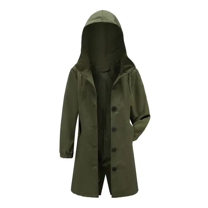 Fahsyee imperméable femmes, veste de pluie imperméable imperméable à capuche coupe-vent extérieur lo
