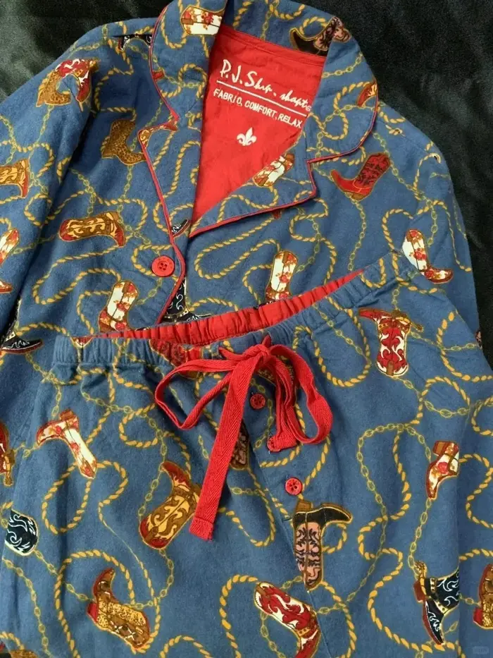 100% coton pyjamas pour femmes dessin animé à manches longues cordon pantalon vêtements de détente femmes 2 pièces ensemble Pjs ample femmes tenue vêtements de nuit