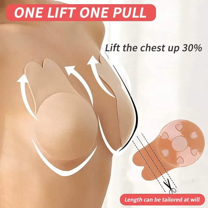 Soutien-gorge sexy pour femme, soutien-gorge invisible push-up, soutien-gorge auto-adhésif en silicone sans couture, fermeture avant, soutien-gorge sans bretelles, sans dos