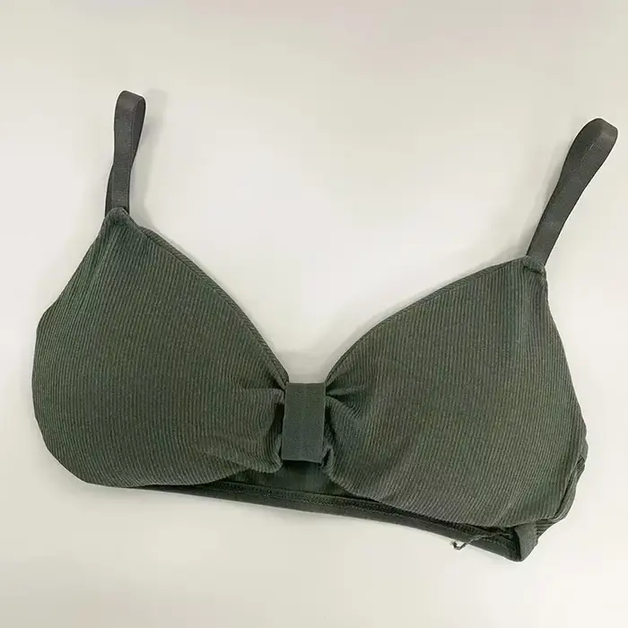 Pohodlná bavlněná vyztužená braletka pro ženy