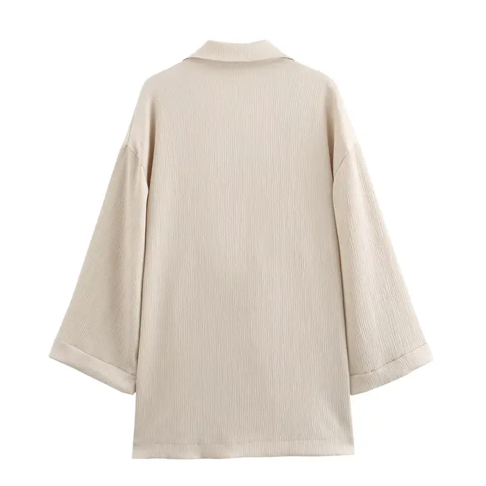 Ensemble veste et pantalon décontractés pour femmes, déformés, trempés, à la mode, style européen et