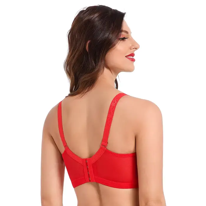 Dámská podprsenka větší velikost Super Push Up Krajková Bralette intimní Lingerie Sexy spodní prádlo s kosticemi E teplá