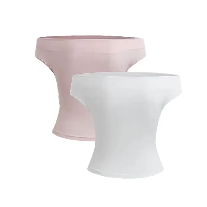 2 pièces ensemble plissé asymétrique haut court femme T-shirts haut sans bretelles femme sans manche