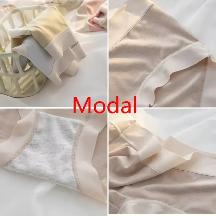 Culottes pour femmes en modal confortables et séduisantes brèves sans couture pour différentes occasions