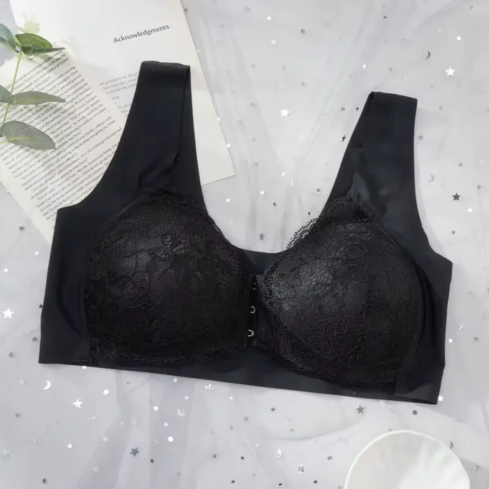 Soutien-gorge grande taille Sexy Bralette haut court sous-vêtements Push Up M-5XL soutien-gorge sans