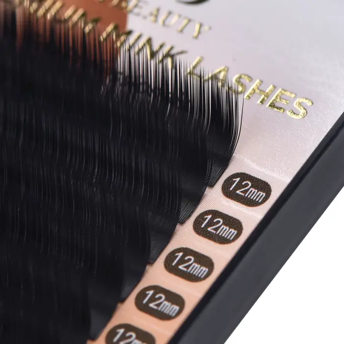 I Beauty Extension de cils Premium vrais cils de vison CC SS D Curl ibeauty Volume cils Origianl IB 
