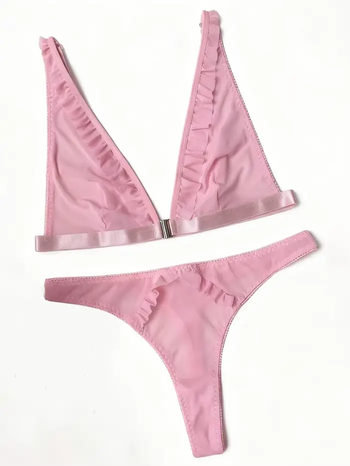 Soutien-gorge Push up froncé en dentelle pour femmes, fermeture frontale, respirant, fin, ajouré, Design, Lingerie d'été Sexy pour un usage confortable