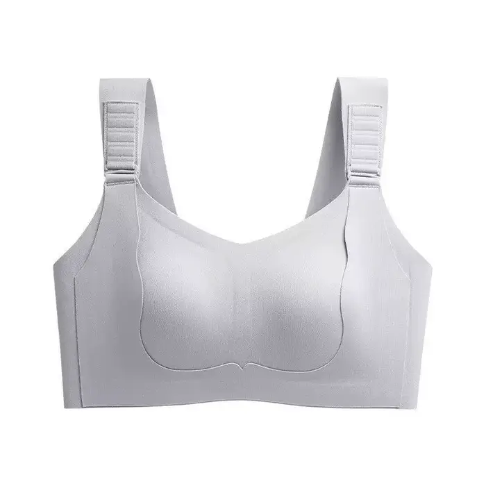 Soutien-gorge sans couture grande taille pour femme, bretelles réglables, anti-affaissement, soutien