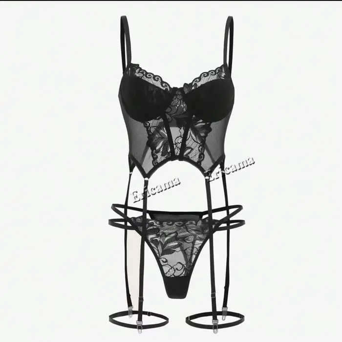 Ensemble intime féminin sexy en polyester pour femmes occassions romantiques et nuits d'amour inoubliables