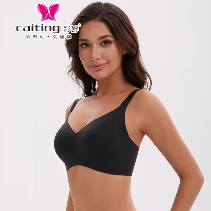 Soutien-gorge Caiting sans couture pour femmes avec bretelles ajustables en polyester et élasthanne pour maintien optimal et confort toute la journée occasions spéciales