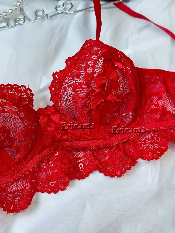Ensemble de Lingerie ensemble de soutien-gorge Transparent Costumes érotiques Sexy sous-vêtements de couleur unie soutien-gorge sans couture string jarretelles ensembles de Lingerie Sexy