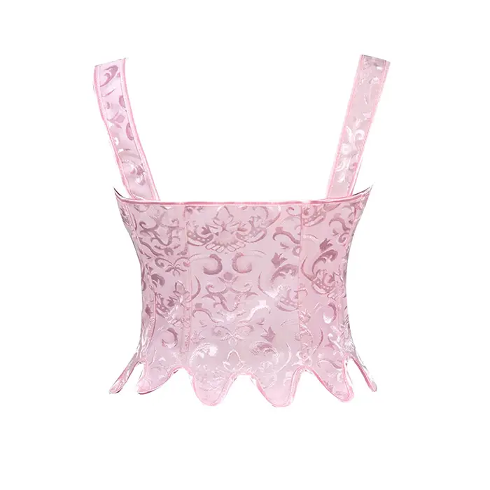 Steampunk korzet pro ženy vícebarevné Bustier aplikované pet zvláštní příležitosti