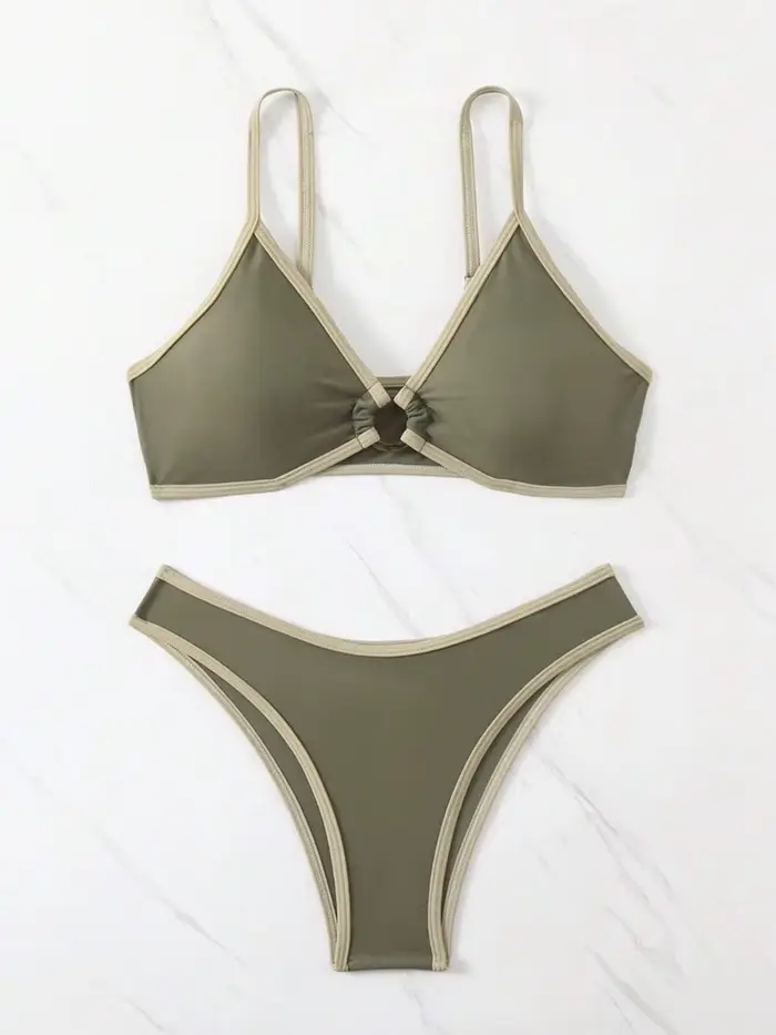 Micro Bikini Halter pour Femme 2026 – Maillot de Bain Sexy Brésilien, Ensemble String Biquini, Tenue