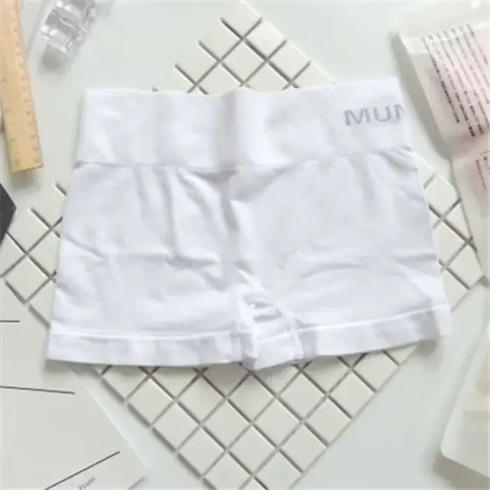 Culottes de sécurité pour femmes, sans couture, modelantes, décontractées, style boxer, en coton
