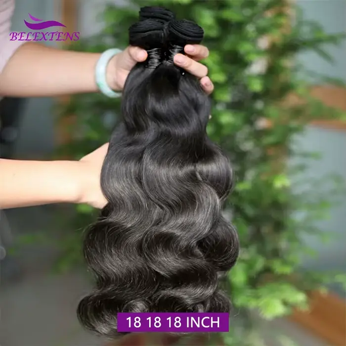 Body Wave Tissage Humain Hair 12-32 pouce Tissage Brésilien 100% Cheveux Humain Belextens Meche Tiss