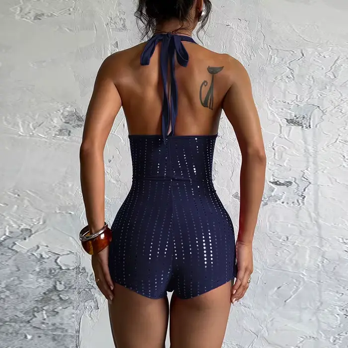 Dámské Mesh Bodysuit, Stylový, Cyklistický styl, Módní, Lehký, Dynamický, Hip Lift vrstvy, Pohodlné festivalové panely, Obvaz, Krásné a sexy