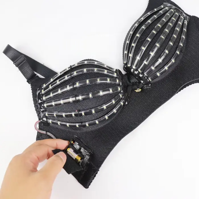 Diskotékové Clubwea DS Kostýmy Diskotéka Bar Clubwear Podprsenka LED Kostým LED Svítící
