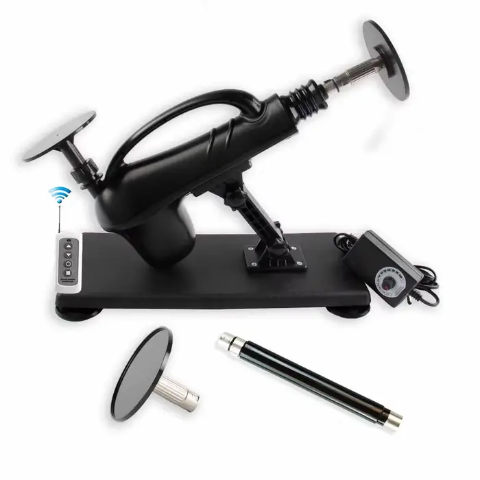 Machine sexuelle automatique avec gros gode pour femmes, Machine d'amour, pistolet de pompage de Mas
