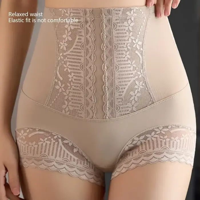 Culotte Gainante Taille Haute Femme Effet Remonte-Fesses Amincissante Post-Partum Occasions Spéciales