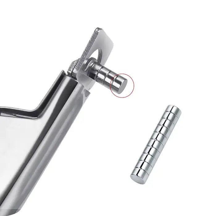 Petits aimants pour faux-bord, coupe-bord, outil de manucure pour ongles en acrylique, planche magné