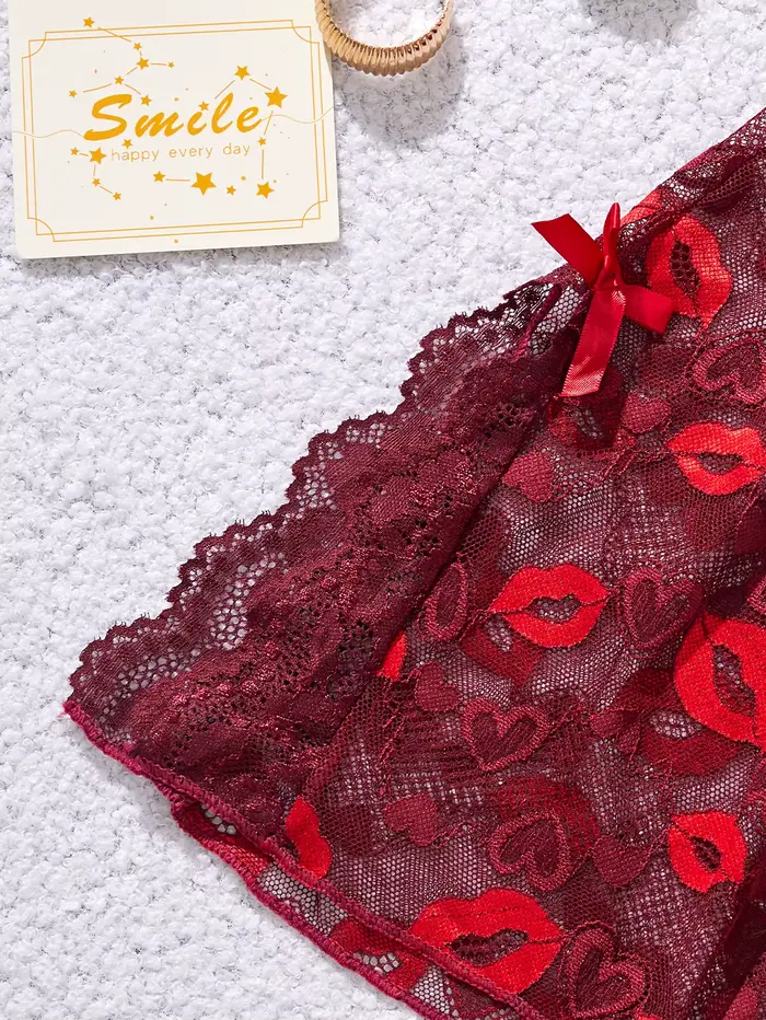 Nevinně červené sexy průhledné síťované body pro ženy na romantickou letní noc