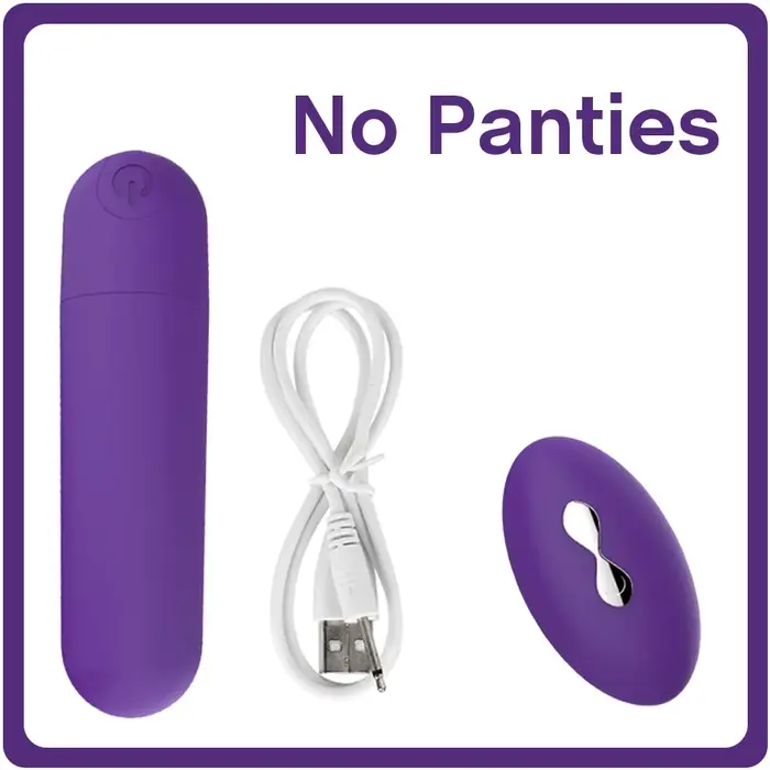 Culotte vibrante avec télécommande sans fil, 10 fonctions, Rechargeable, balles, sangle sur sous-vêt