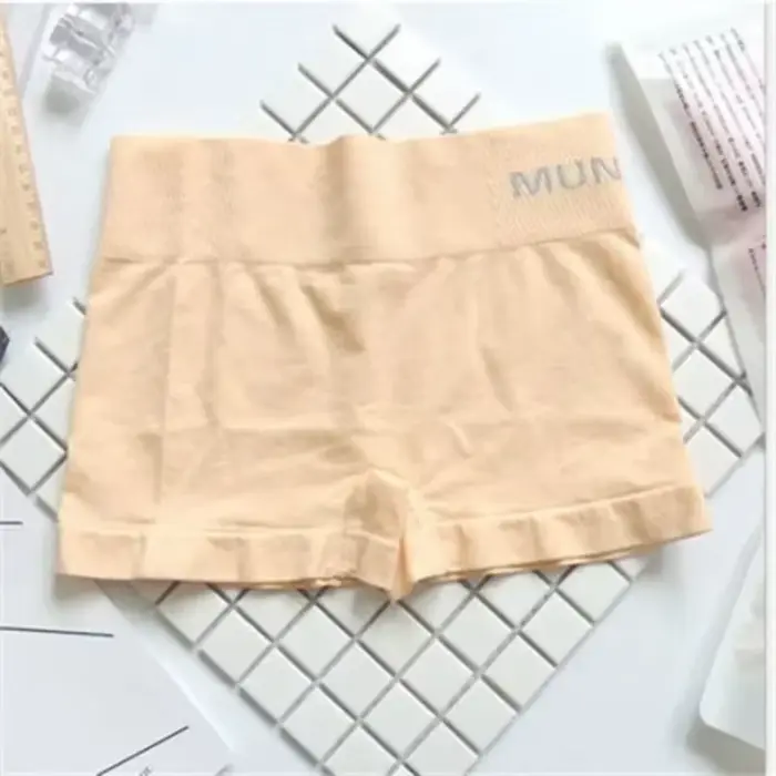 Culottes de sécurité pour femmes, sans couture, modelantes, décontractées, style boxer, en coton