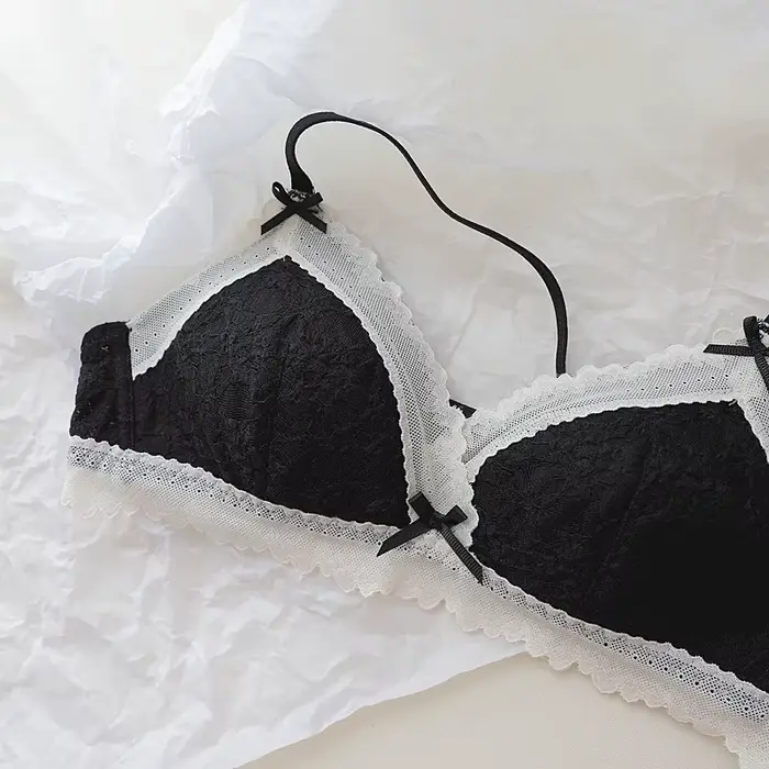 Soutien-gorge froncé pour femmes, petits seins, Collection de poitrine plate, poitrine latérale, Ant