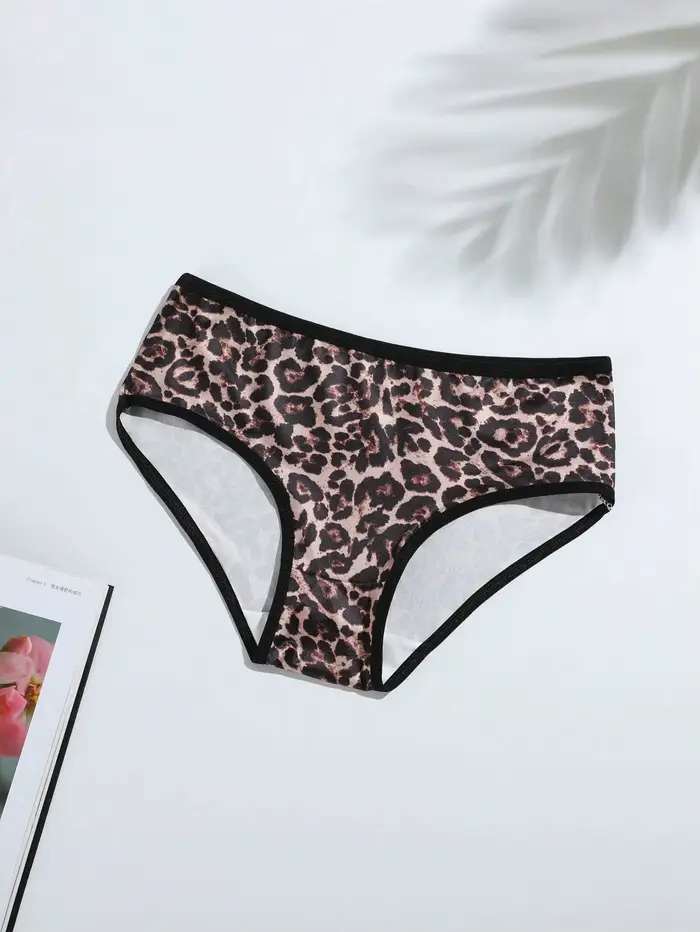 Nové bikiny kalhotky potisk mléko hedvábí středně nízký efekt ploché břicho prodyšné dvojité rozkrok spodní prádlo dívky zvláštní příležitosti