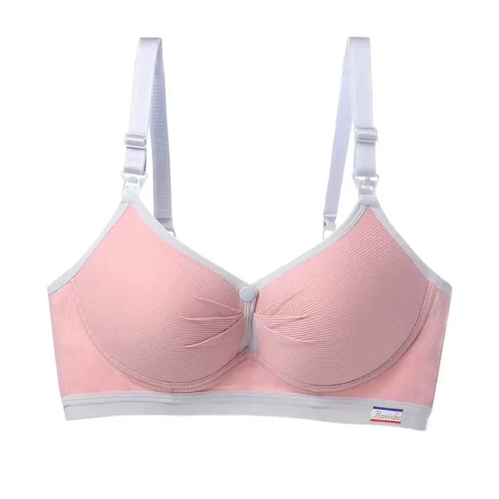 Soutien-gorge d'allaitement pour femme, fin, anti-affaissement, avec fermeture frontale, lingerie qu