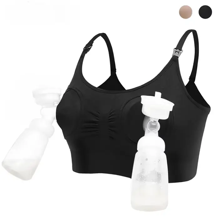 Soutien-gorge de maternité pour tire-lait, soutien-gorge d'allaitement spécial, vêtements de grossesse, soutien-gorge de pompage d'allaitement, peut porter toute la journée