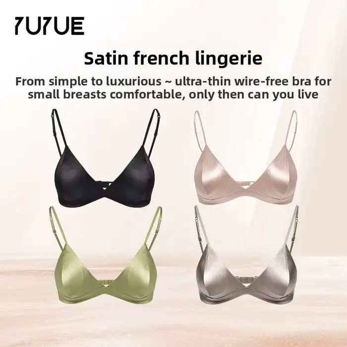 Soutien-gorge triangle en nylon sans armature pour femmes, coupe élégante, maintien parfait, confort toute la journée, occasions spéciales et quotidiennes