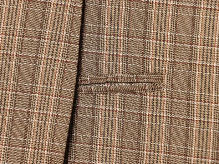 KONDALA Blazer Chic Vintage à Carreaux pour Femme Tendances Printemps 2026 Blazer Élégant pour le Tr