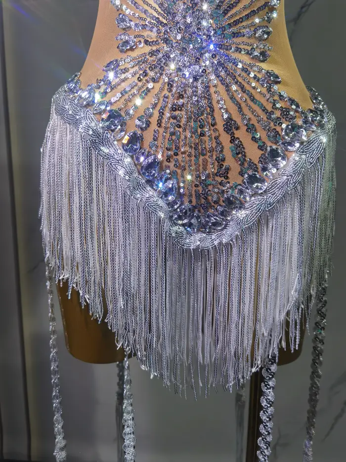 Dámské Rayon Fringe kombinéza Moderní tanec příležitosti Večerní představení
